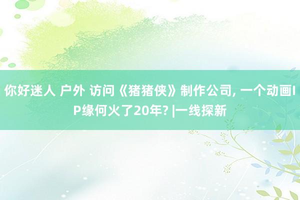 你好迷人 户外 访问《猪猪侠》制作公司， 一个动画IP缘何火了20年? |一线探新
